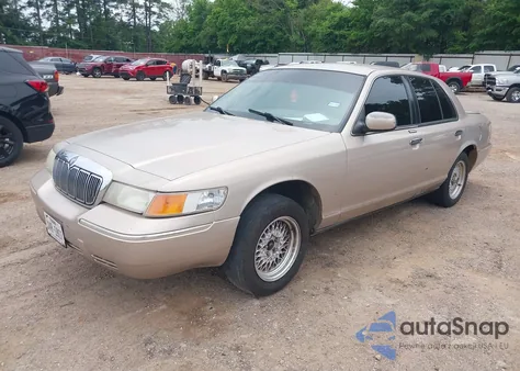 1998 Mercury Grand Marquis from USA, damaged, VIN 2MEFM75W3WX649384